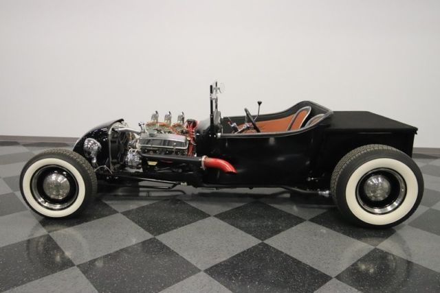 1923 ford t-bucket track t roadster 3541 miles black roadster 350 v8 4 speed aut
