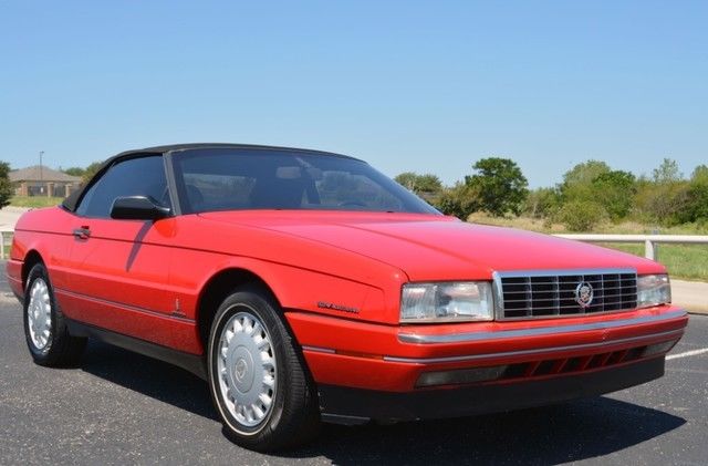 1993 allante convertible red 69k original miles northstar v8 collector car