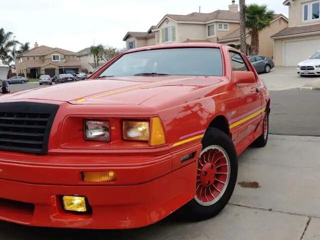 1985 ford thunderbird sedan red rwd automatic