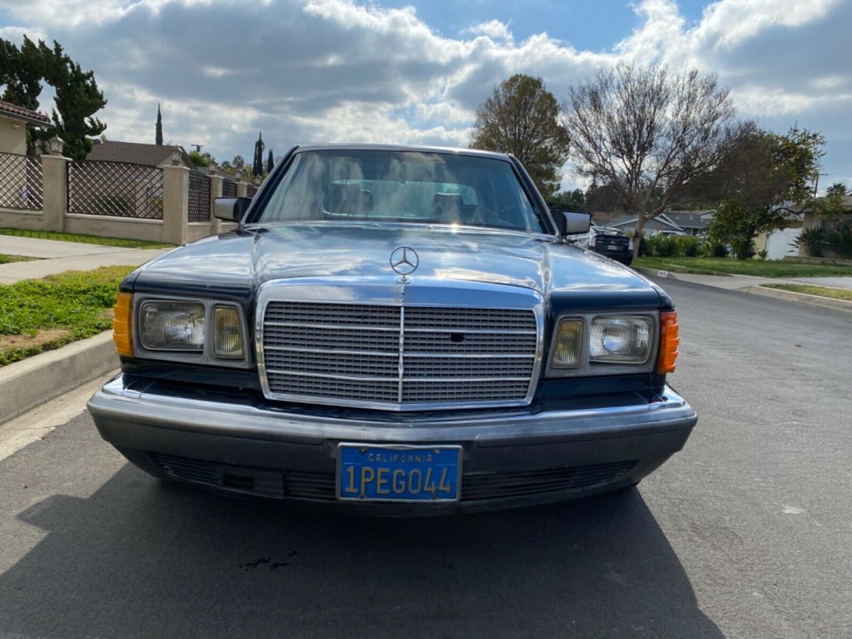 1985 mercedes 500sel no reserve