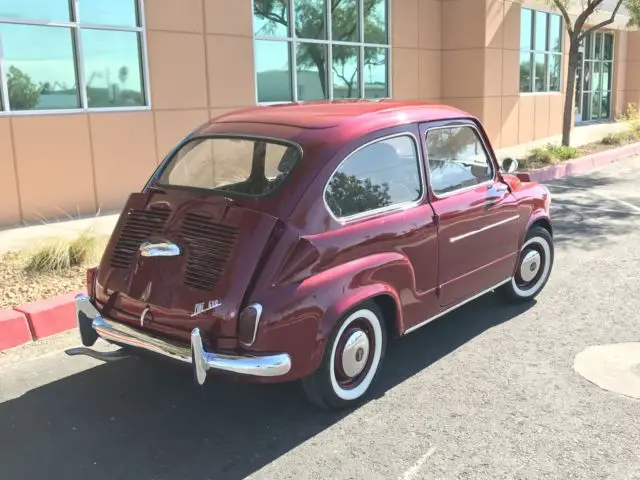 no reserve 1959 fiat 600 coupe clean daily driver very rare