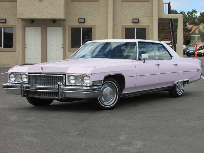 1973 cadillac deville sedan automatic rwd v8 7.7 gasoline