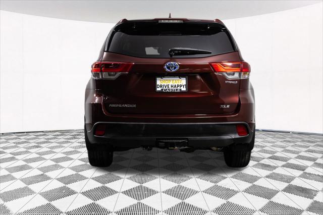 2018 toyota highlander hybrid xle
