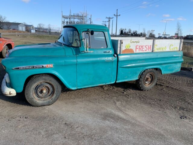 1959 chevrolet pick up truck 3600 three-quarter ton long box