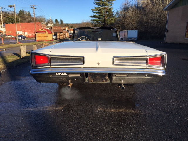 1966 dodge polara convertible 383 v-8