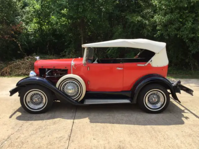 1931 ford phaeton convertable by glassic industries chassis number 171
