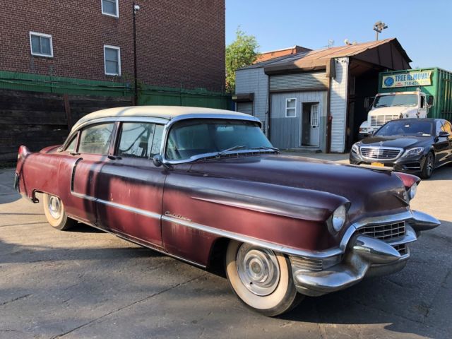 1955 cadillac 62 series , runs and drives for about 3 to 6 min,in great shape