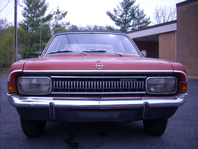 2 opel commodore a for one price! 1967 sedan and 1968 coupe!