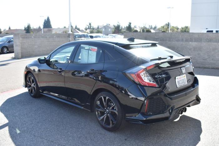 certified 2018 honda civic sport hatchback clovis, ca 93612 for sale in clovis, california