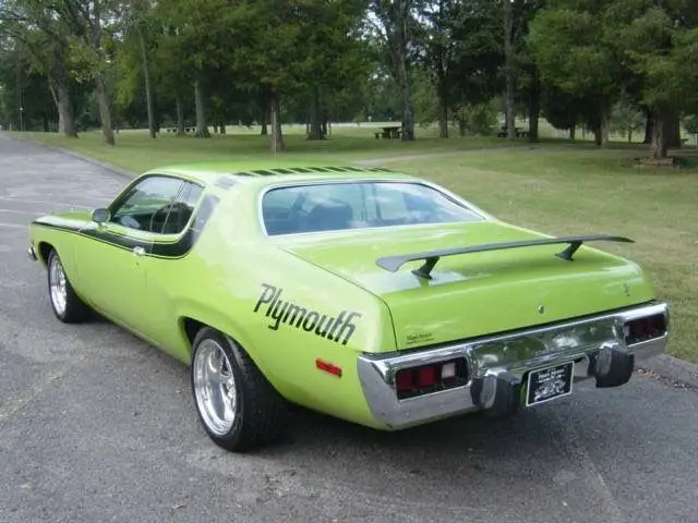 restored 1974 plymouth road runner