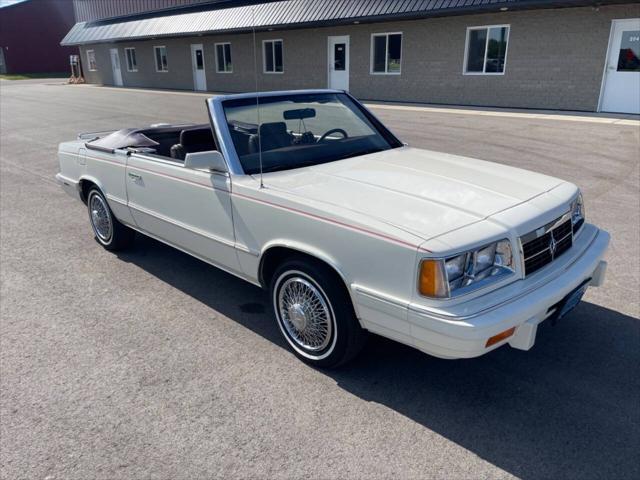 1986 dodge 600 base 2dr convertible