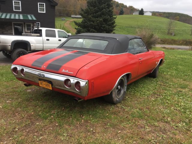 1971 chevelle convertible ss 454 big block