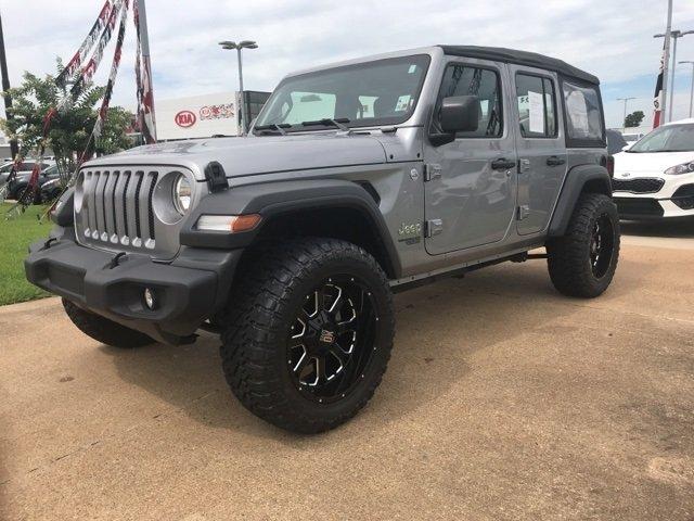 used 2018 jeep wrangler 4wd unlimited sport bossier city, la 71111 for sale in bossier city, louisiana