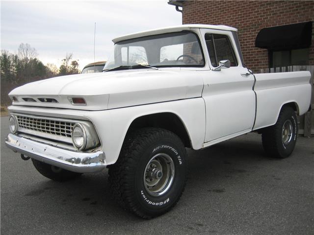 1963 chevrolet c/k pickup 1500 4x4 short bed pickup truck 67084 miles white pick