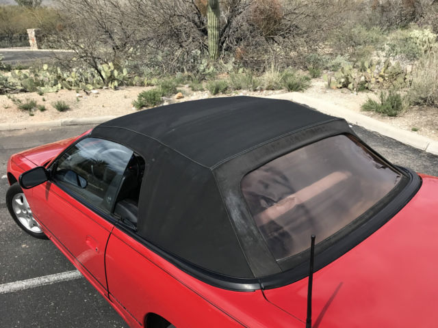 original 1993 nissan 240sx convertible only 53k miles! no reserve