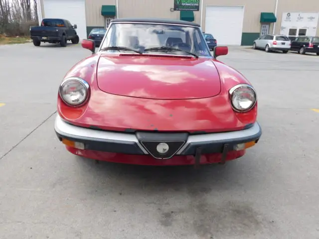 1989 alfa romeo graduate spider