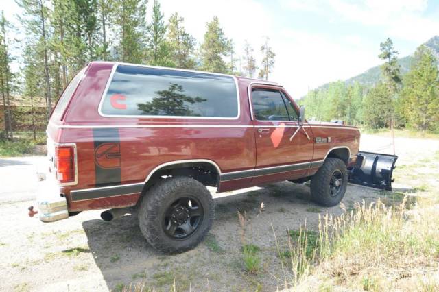 1987 dodge ram charger cummins diesel build 4x4