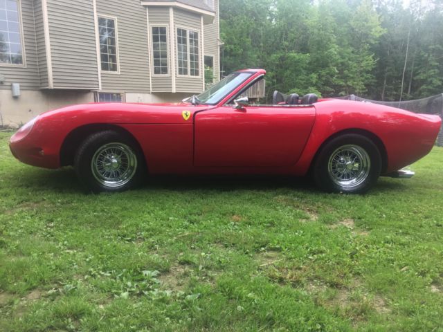 no reserve!!! ferrari 250 gto tribute velo rosa roadster