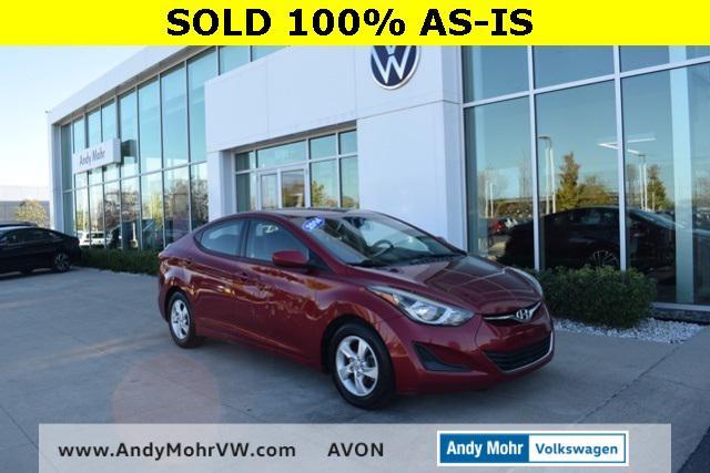 2014 hyundai elantra se