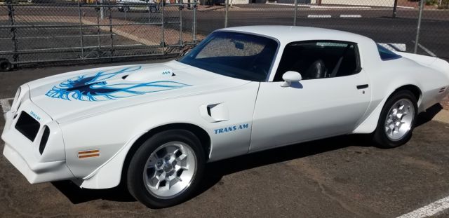 1976 pontiac trans am 455 ho. #'s match, 4-speed , ac, all options, restored