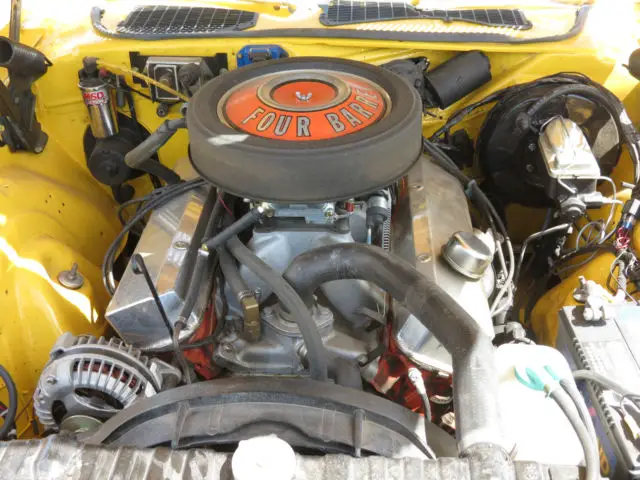1974 plymouth cuda 340 auto yellow