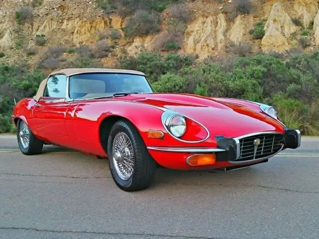 1973 jaguar e-type xke roadster