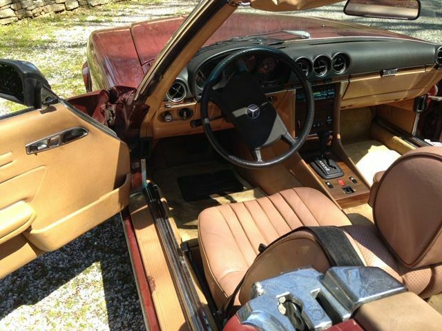 1983 mercedes-benz 380 sl convertible