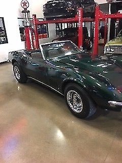 1968 corvette big block 4 speed matching numbers convertible l-36/427/390 hp