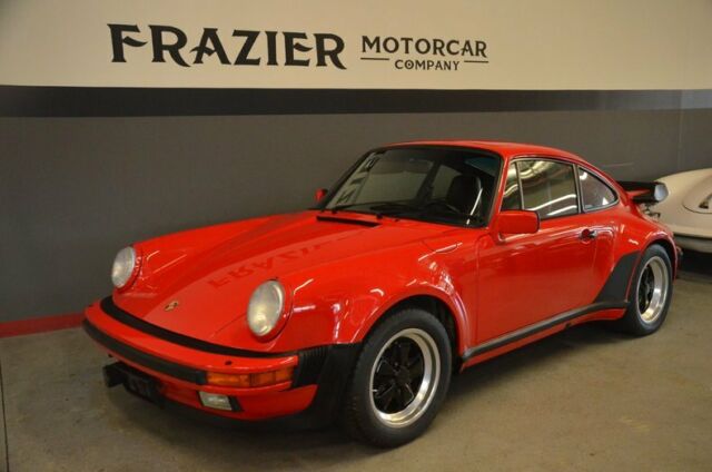 iconic 80s symbol of success 29321 actual mile one owner 930/911 turbo red/black