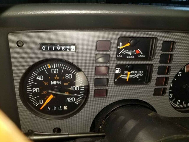 1988 pontiac fierro gt 2.8l v6 manual only 11,964 miles numbers matching sunroof
