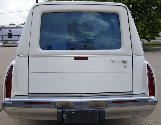 1994 white cadillac federal hearse