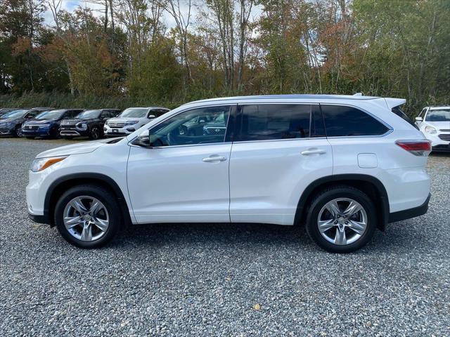 2015 toyota highlander limited platinum