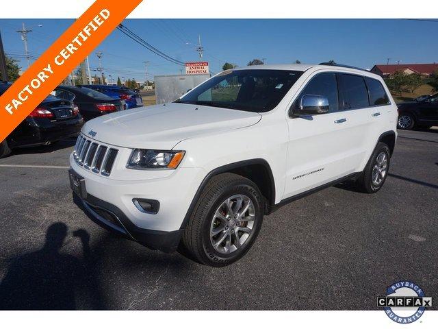 certified 2016 jeep grand cherokee 4wd limited franklin, tn 37064 for sale in franklin, tennessee