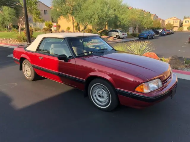 all original 1990 ford mustang , 17k miles original , garagerd for 28 years!