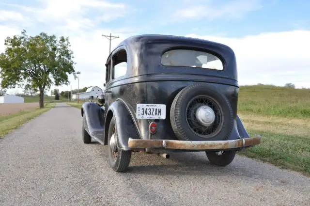 1935 chevrolet 2-door standard sedan running/driving barn find!