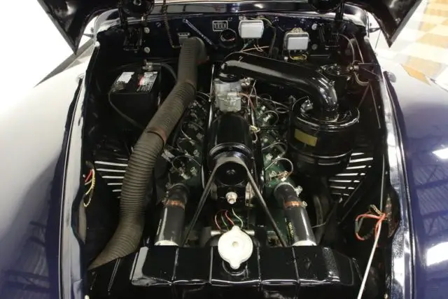 1947 lincoln continental convertible 3562 miles regal blue convertible 12 cylind