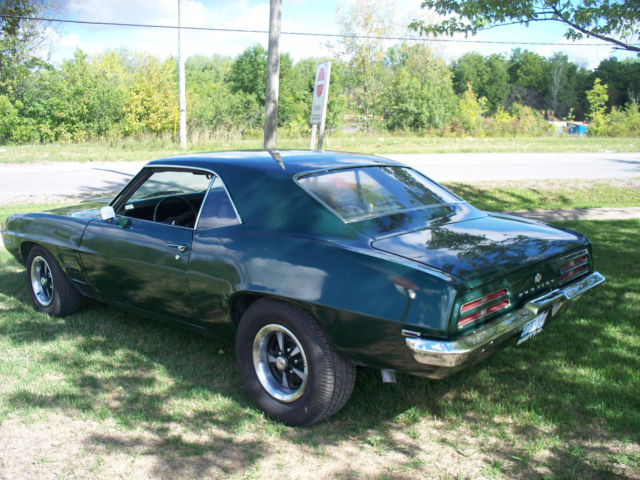 1969 pontiac firebird base hardtop 2-door 5.7l automatic