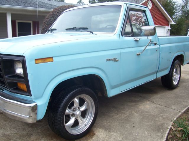 81 ford f100 square body shop truck rat rod hot rod v8 auto torque thrust bargin