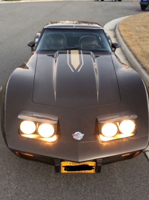 1978 corvette 25th anniversary l82 4 speed manual rare combo