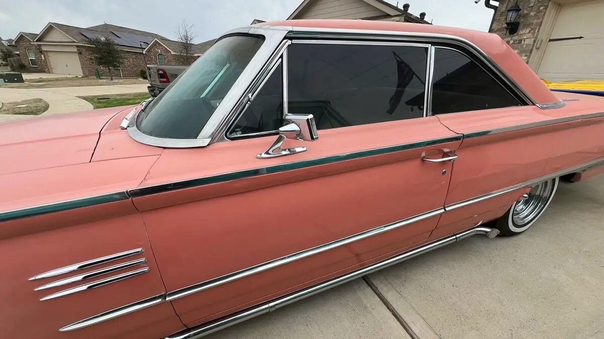 1964 mercury marauder sedan orange
