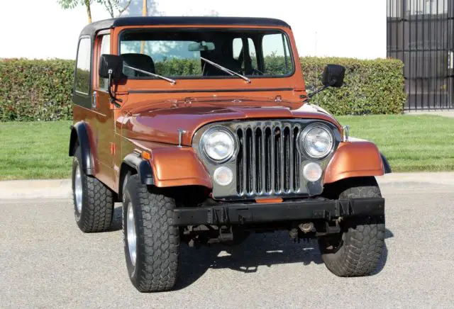 california 1981 jeep cj7, one owner, 100% rust free, 63k orig miles, runs a+