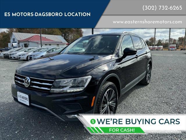 2018 volkswagen tiguan 2.0t sel