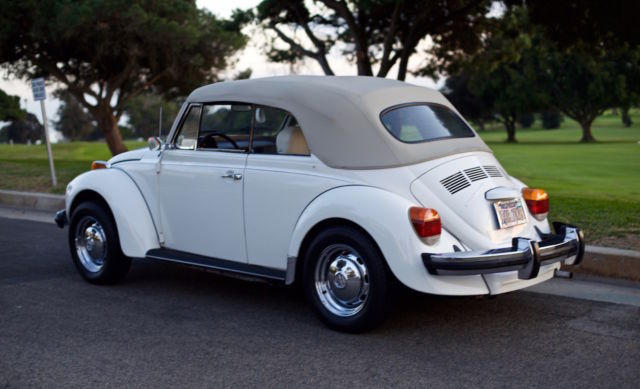 1979 volkswagen convertible â€œlast editionâ€ one owner survivor rare 25k miles