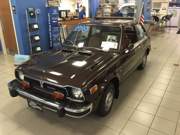 1976 honda cvcc showroom civic antique classic