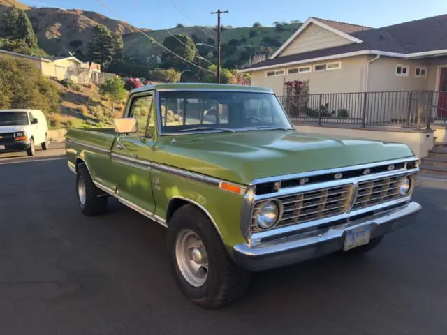 1973 ford f-250 ranger xlt camper special