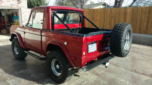 1968 ford bronco half cab 4x4 rock crawler hot rod v8 custom truck
