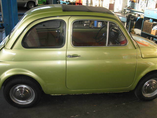 pristine 1970 fiat 500 l