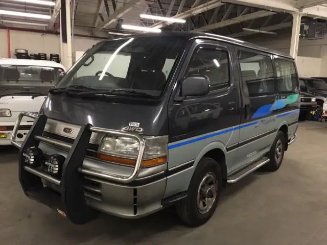 road legal jdm rhd 1991 toyota hiace xtreme 4wd 3ldiesel super custom buy it now