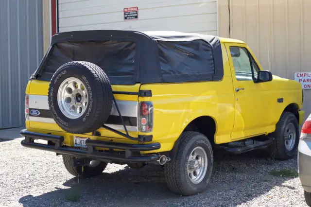 custom 1993 ford bronco convertable 118k miles