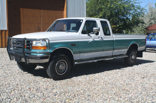 59008 actual miles! 1994 ford f 250 extended cab 4x4 xlt co rust free truck